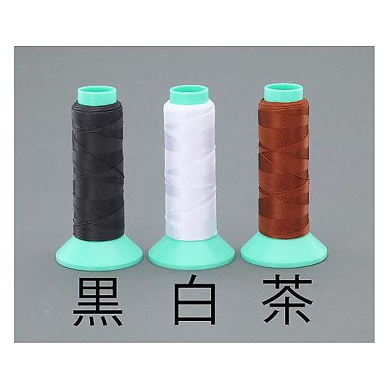 エスコ #20x 400m 縫糸(ポリエステル製/白) EA628AY-12 1巻(ご注文単位1巻)【直送品】