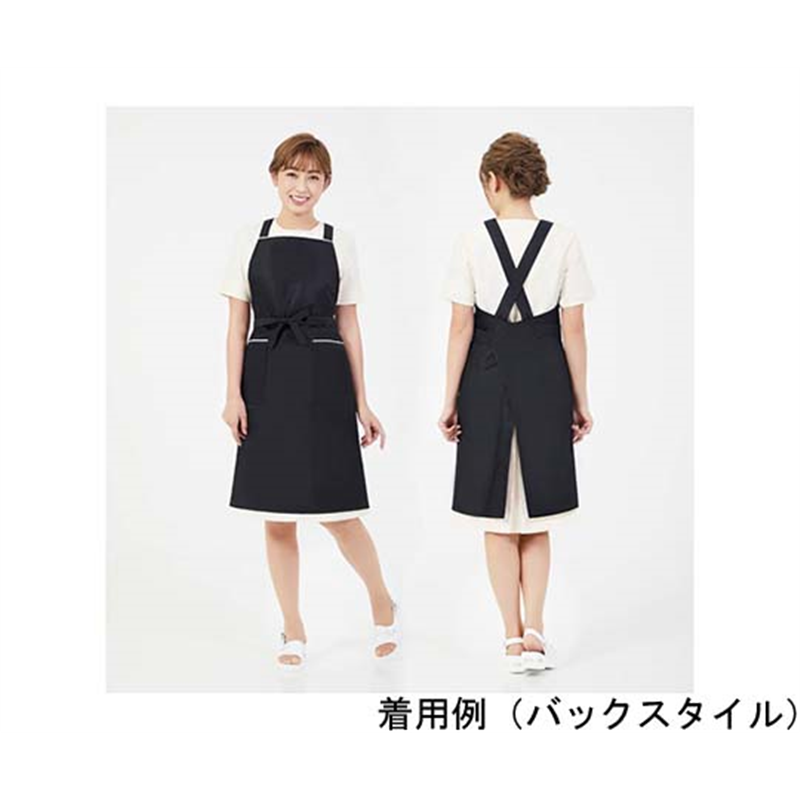 CML LDLパイピングエプロン バニラ T100330 1着（ご注文単位1着）【直送品】