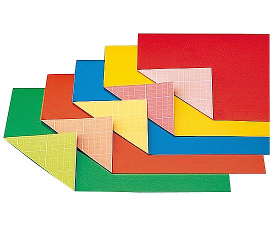 アーテック 新両面カラー方眼紙 4切 薄口 5枚組 13911 1セット(ご注文単位1セット)【直送品】