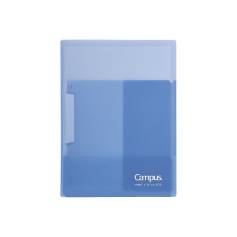 コクヨ キャンパス 復習がしやすいプリントファイル ブルー フ-CE755B 1冊（ご注文単位1冊）【直送品】