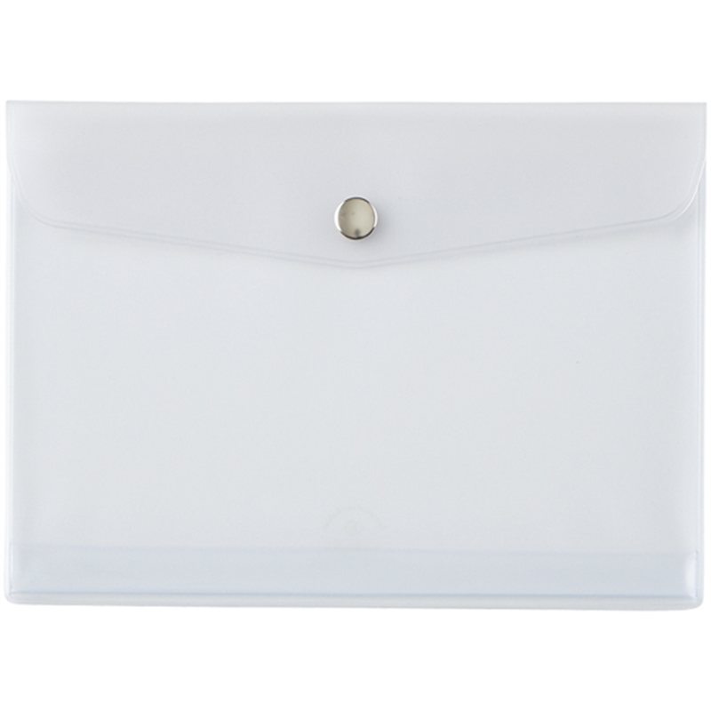 LIHITLAB ALCLEA エンベロープケース A6 【抗菌】 クリヤー F7743-1 1枚(ご注文単位1枚)【直送品】