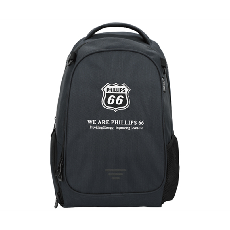 アズワン Phillips 66 リュック ブラック PS-02-BK 1個(ご注文単位1個)【直送品】