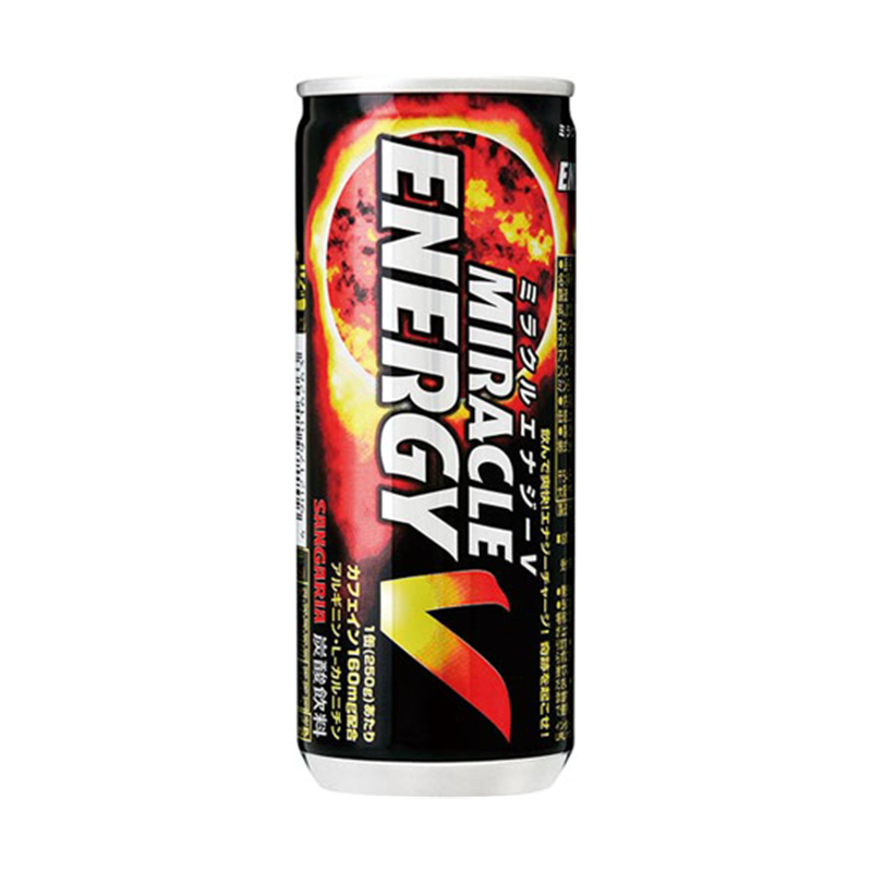 日本サンガリアベバレッジカンパニー サンガリアミラクルエナジーV250g 30本 116260 1ケース※軽（ご注文単位1ケース）【直送品】