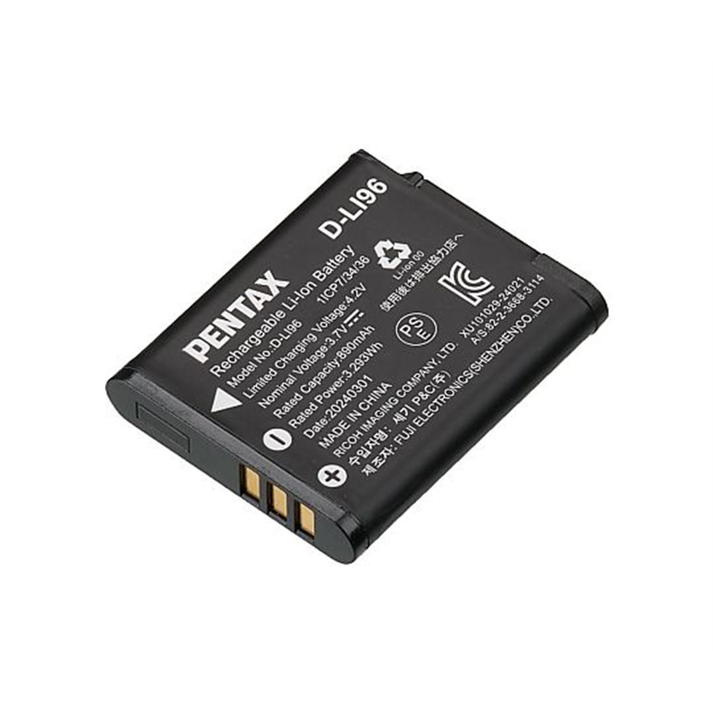 リコー 充電式バッテリー D-LI96 1個（ご注文単位1個）【直送品】