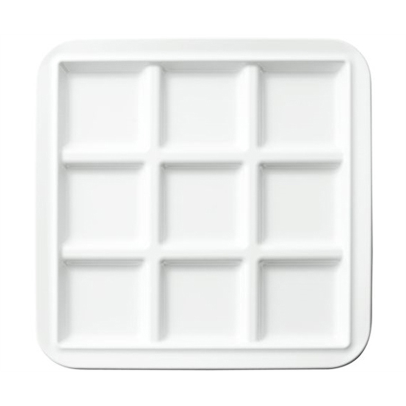 Daiwa キュウプレート 白 CH-9-W 1個(ご注文単位1個)【直送品】