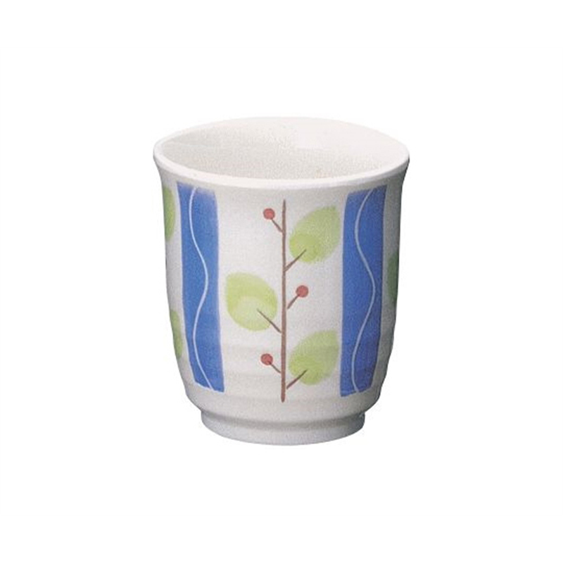 Daiwa 長湯呑 若葉紋(わかばもん) YH-520-WB 1個(ご注文単位1個)【直送品】