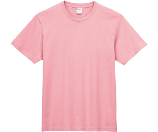 ボンマックス オーガニックコットンTシャツ ダスティピンク XL MST1103 1枚（ご注文単位1枚）【直送品】