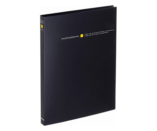 ハクバ写真産業 ビュートプラス Lサイズ 56枚収納 ブラック ABP-L56BK 1個(ご注文単位1個)【直送品】