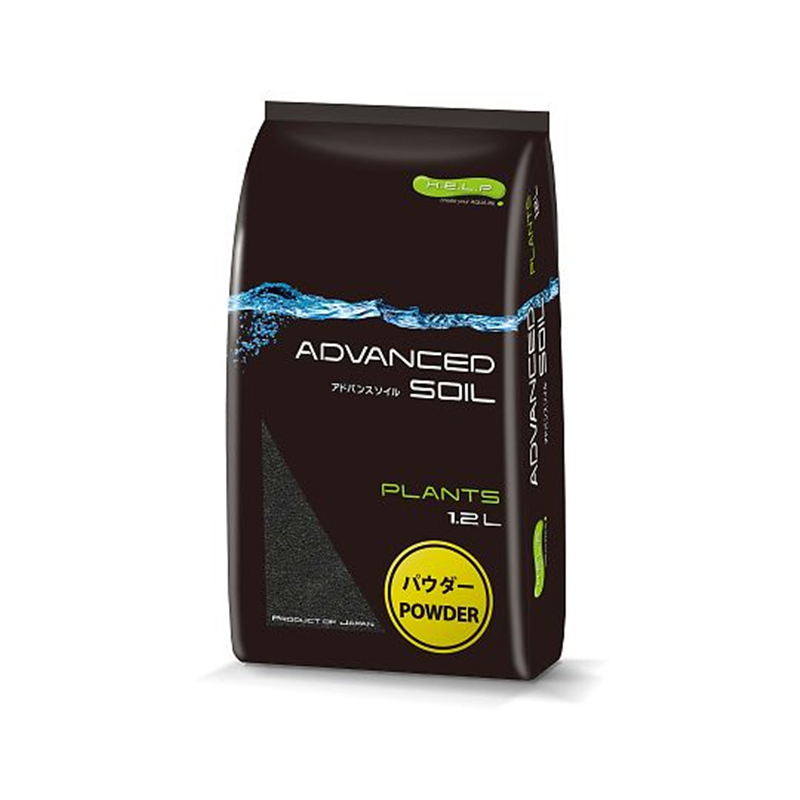 ジャパンペットコミュニケーションズ アドバンスソイル 水草用 パウダータイプ 1.2L 1ケース(12袋入)  1ケース（ご注文単位1ケース）【直送品】