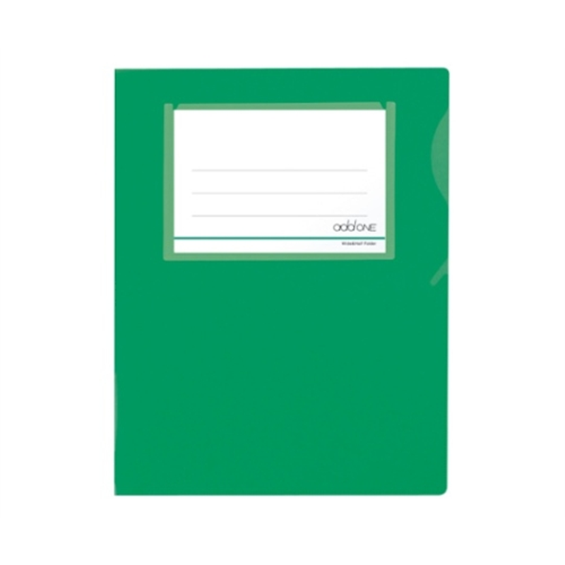 セキセイ アドワン ワイド&ハーフフォルダー 一件楽着(R)グリーン AD-2406-30 1冊(ご注文単位1冊)【直送品】