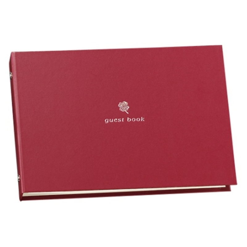 マルアイ ゲストブック 赤 メ-60R 1冊(ご注文単位1冊)【直送品】