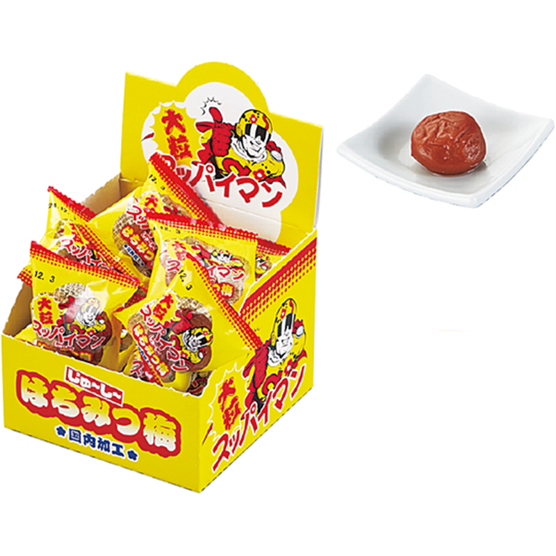 上間菓子店 スッパイマン じゅーしーはちみつ梅 162個入 375946 1組※軽(ご注文単位1組)【直送品】