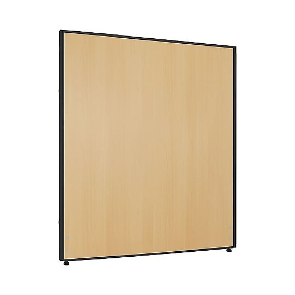 カグクロ 木目調ローパーテーション(BK) メープル H1200×W1000mm PW1012-B-MP 1台(ご注文単位1台)【直送品】