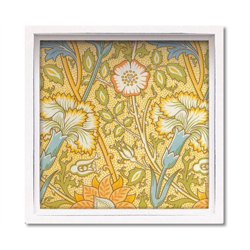 ユーパワー ロハス ミニアートフレーム モリス｢なでしことバラ｣ LA-01266 1個（ご注文単位1個）【直送品】