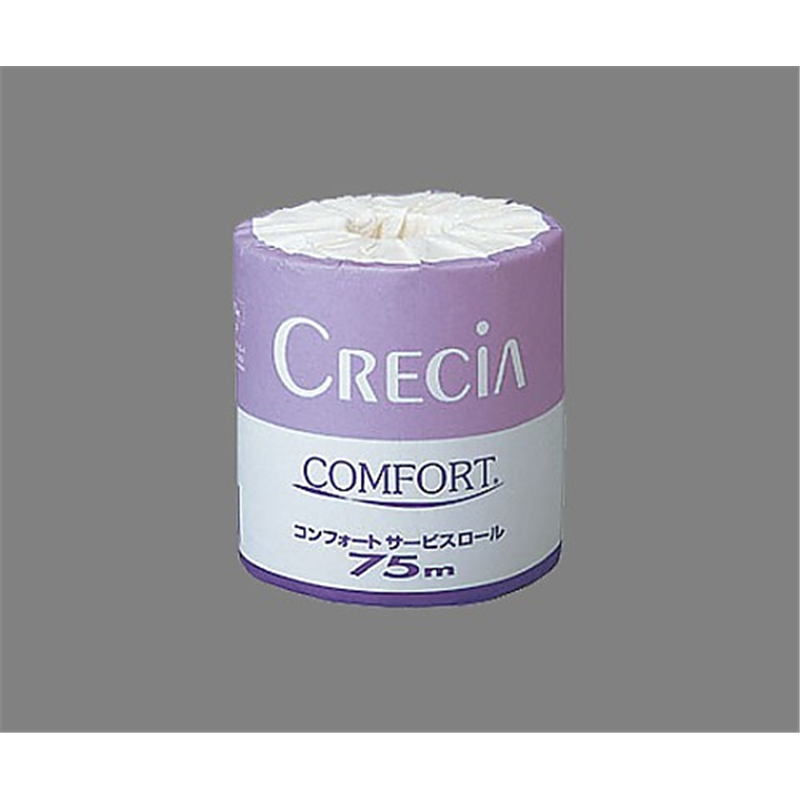クレシア コンフォート サービスロール75m 1箱(80個入) 11275 1箱(ご注文単位1箱)【直送品】