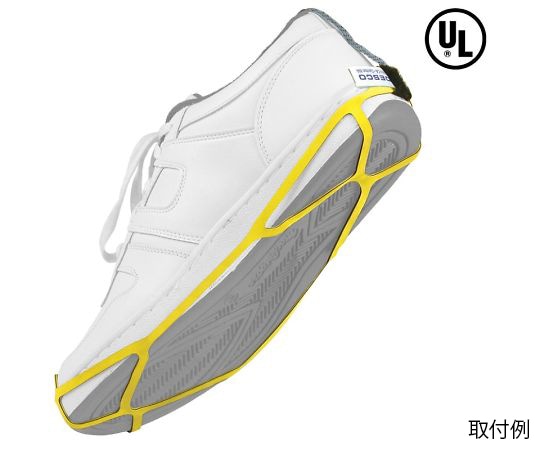 DESCO 静電気対策フットグラウンダー(片足分) 靴底全体 XLサイズ 17273 1個 (ご注文単位1個)【直送品】