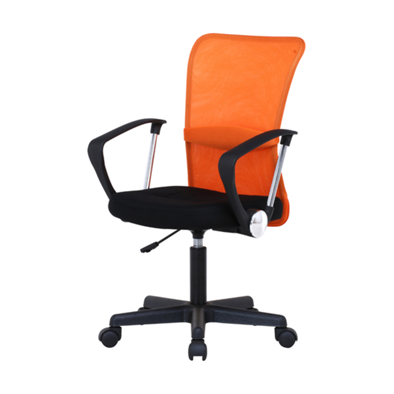 不二貿易 メッシュバックチェアー ハンター 肘付 OR 90872 1個（ご注文単位1個）【直送品】