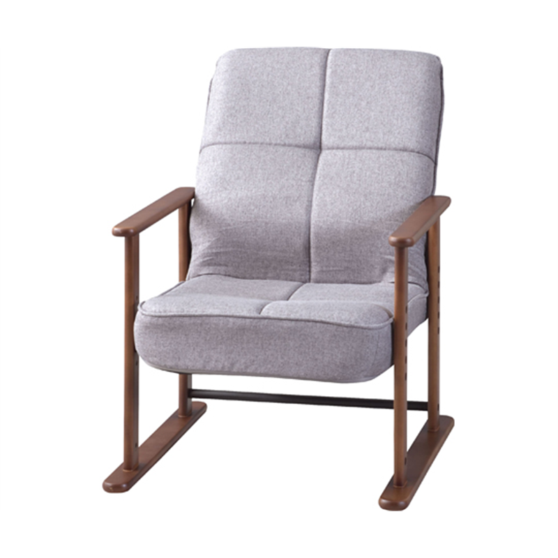 東谷 高座椅子S グレー LSS-34GY 1個（ご注文単位1個）【直送品】