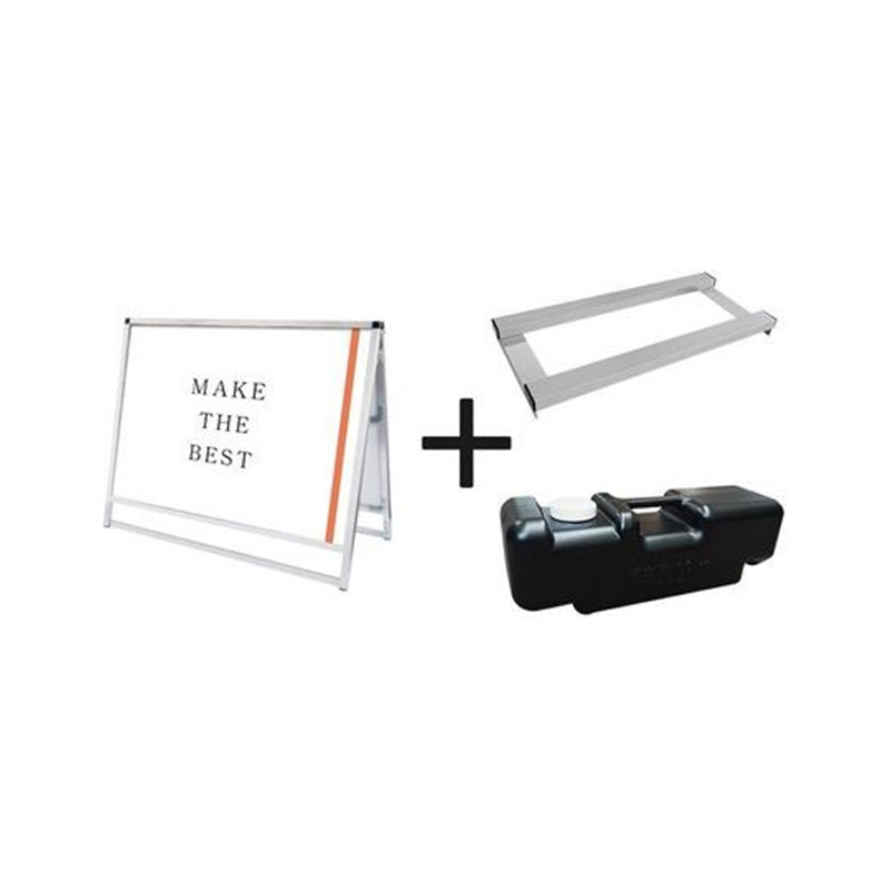 常磐精工 バリウススタンド看板 A0横ロウ両面 ウエイトアーム・水タンクセット VASKAC-A0YLR-3SET 1個（ご注文単位1個）【直送品】