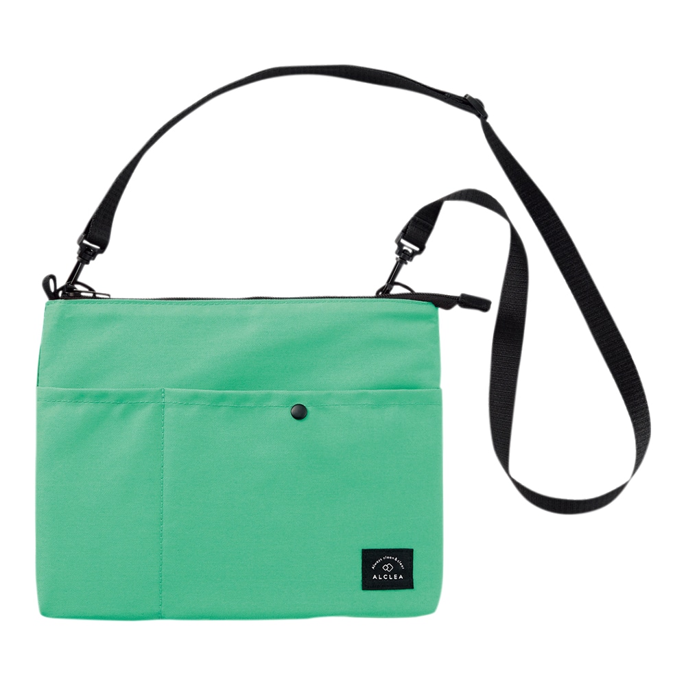 LIHITLAB サコッシュポーチ エメラルドグリーン A7921-7 1個(ご注文単位1個)【直送品】