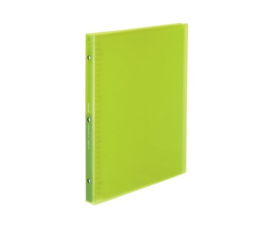 コクヨ クリヤーブックグラッセル替紙式A4 ライトグリーン ラ-GL720LG 1冊（ご注文単位1冊）【直送品】