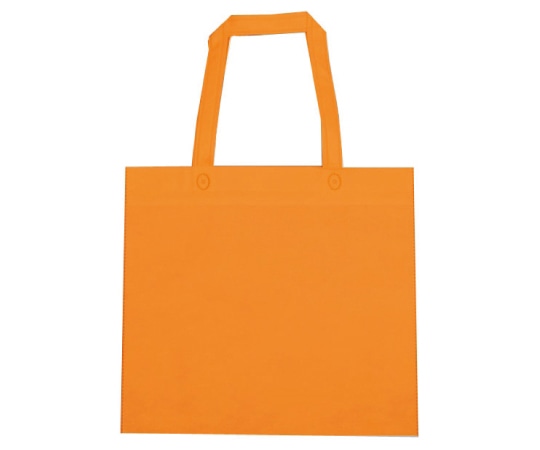 三和 不織布手提げバッグ オレンジ 1ケース(500枚入) SW3835-25 1ケース（ご注文単位1ケース）【直送品】