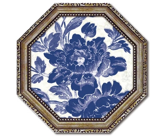 ユーパワー 八角 ミニゲル アートフレーム スー シェルバッハ｢トワル ローズ6｣ SS-02553 1個（ご注文単位1個）【直送品】