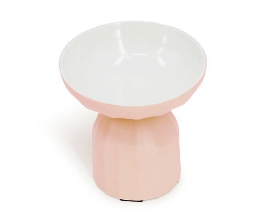 ペットプロジャパン HappyDays らくらくフードボウル ピンク C-F-011-BC-PK 1個（ご注文単位1個）【直送品】