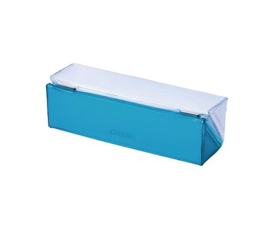 キングジム チアーズ スクエアペンケース ミト CH2182T 1個(ご注文単位1個)【直送品】