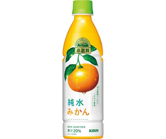 キリンビバレッジ 小岩井 純水みかん 430mL 24本 076986 1ケース※軽（ご注文単位1ケース）【直送品】