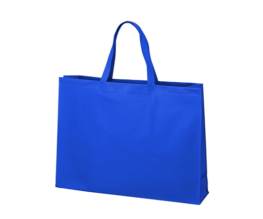 アズワン 不織布バッグ 角底 大 厚タイプ ブルー 1箱(100枚入) LC0552AS00 1箱(ご注文単位1箱)【直送品】