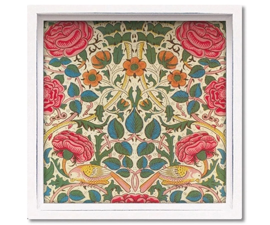 ユーパワー ロハス ミニアートフレーム モリス｢バラ｣ LA-01269 1個（ご注文単位1個）【直送品】