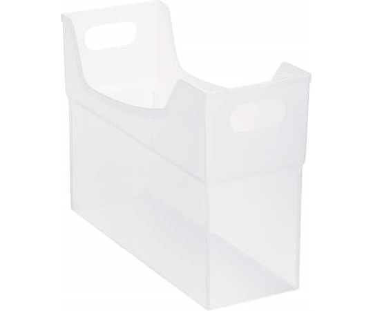 ライオン事務器 透明 ボックスファイル<フリーボックス> CS-110PA4 1個(ご注文単位1個)【直送品】