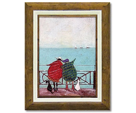 ユーパワー サム トフト｢舟を眺めるひととき｣ ST-05817 1個（ご注文単位1個）【直送品】