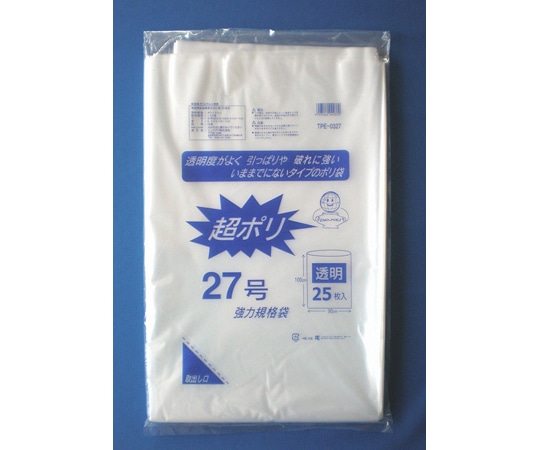リュウグウ 超ポリ 02-27号 300枚入 TPE-0327 1ケース（ご注文単位1ケース）【直送品】