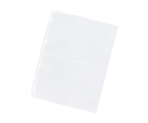 LIHITLAB リクエスト クリヤーポケット[2ポケット] 1組(10枚入) G49140 1組(ご注文単位1組)【直送品】