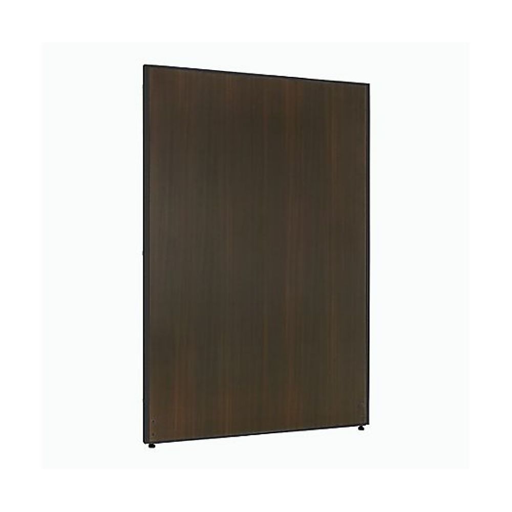 カグクロ 木目調ローパーテーション(BK)ダークブラウン H1800×W1200mm PW1218-B-DB 1台(ご注文単位1台)【直送品】