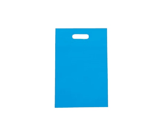 三和 不織布小判抜きバッグ 100枚入 パステルブルー SW2843-30 1箱(ご注文単位1箱)【直送品】