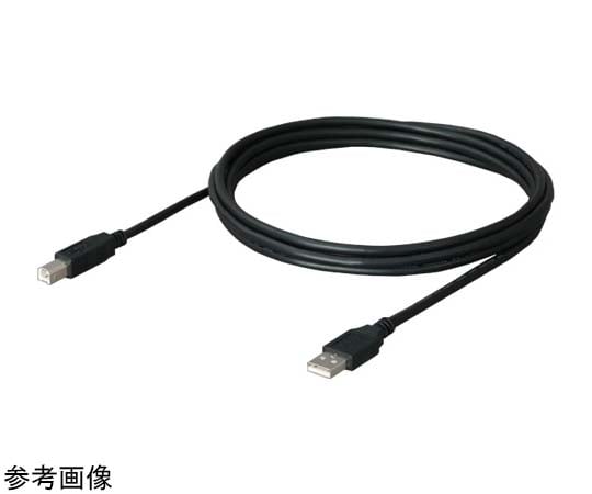 ダイヤトレンド 三菱CPU/三菱インバータ⇔PC用 USB-USB接続ケーブル Type-B⇔Type-A 3m DUAB30 1本(ご注文単位1本)【直送品】