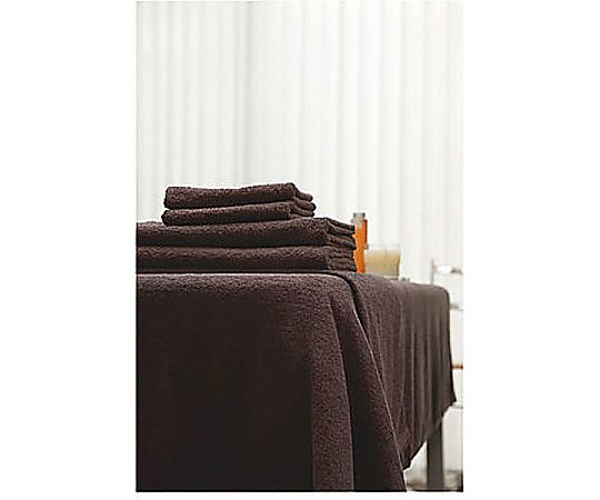 伊藤忠リーテイルリンク 業務用スレン染め ベッドサイズタオル ブラウン 30枚  1ケース（ご注文単位1ケース）【直送品】