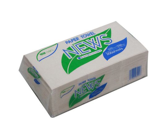 春日製紙工業 ニューズタオル 200枚 1箱(ご注文単位1箱)【直送品】