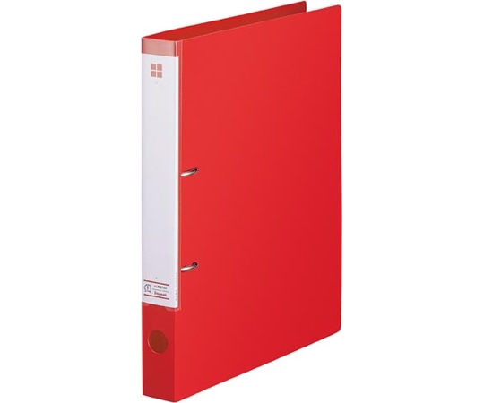 カウネット マニュアルDリングF 背幅35mm A4縦 赤 4248-0266 1冊(ご注文単位1冊)【直送品】