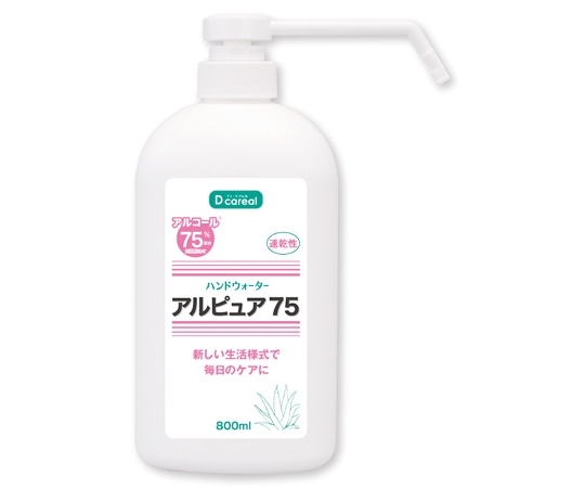 ダイト ハンドウォーター アルピュア75 充填タイプ 800mL 24本入 HW-800 1ケース(ご注文単位1ケース)【直送品】