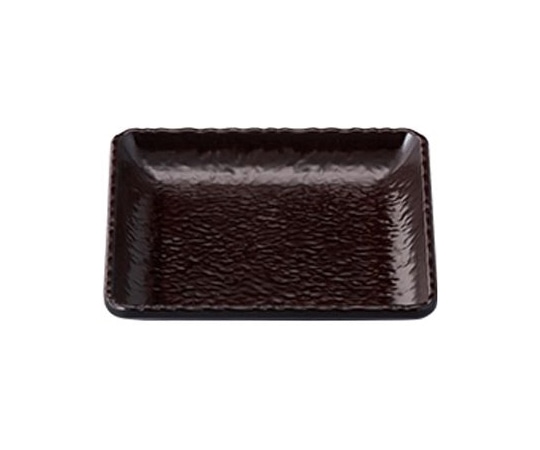 Daiwa 正角小皿 内溜(ため)外黒 MD-121-TB 1個(ご注文単位1個)【直送品】