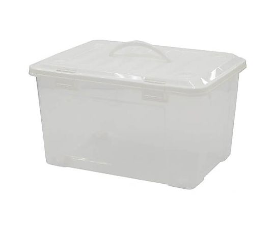 アズワン 580x420x340mm/55L 収納ケース(6個) EA506MF-4BA 1セット（ご注文単位1セット）【直送品】