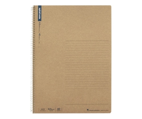 マルマン スパイラルノート 6.5mm罫×38行 40枚 N235 1冊(ご注文単位1冊)【直送品】