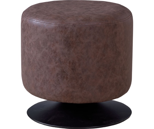 東谷 ローテ 回転スツール ブラウン PC-505BR 1個（ご注文単位1個）【直送品】