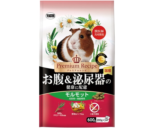 イースター プレミアムレシピ モルモット お腹&泌尿器の健康に配慮 600g  1袋（ご注文単位1袋）【直送品】