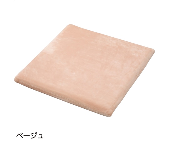 ケアファッション もちとろん シートクッション ベージュ 40×40×4cm 98124 1枚(ご注文単位1枚)【直送品】