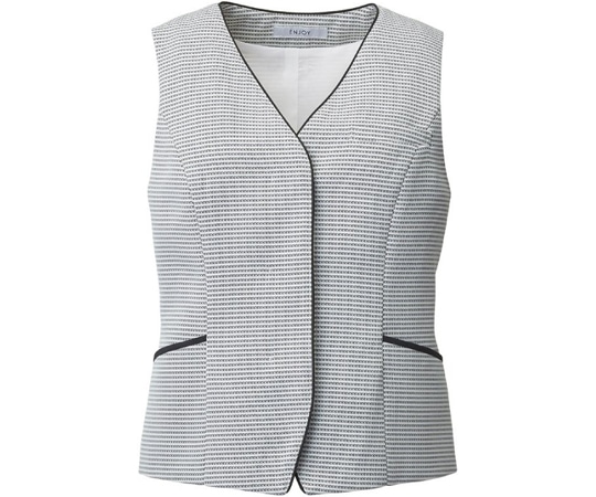 カーシーカシマ ENJOY ベスト CLEAR BORDER ネイビー 13号 ESV778 1枚（ご注文単位1枚）【直送品】